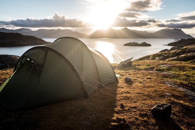 camping en bord de mer