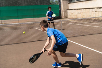 Aménagement terrain de tennis