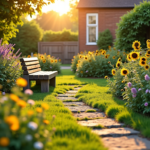 Un jardin sans effort : secrets pour une beauté naturelle durable