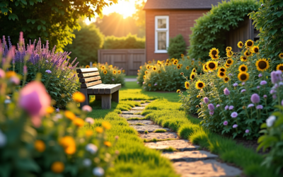 Un jardin sans effort : secrets pour une beauté naturelle durable