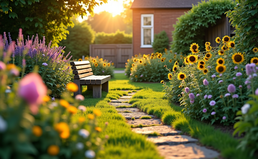 Un jardin sans effort : secrets pour une beauté naturelle durable