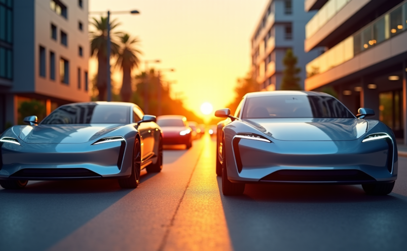 L'avenir silencieux des voitures électriques