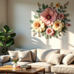 Applique fleur vintage : comment l'associer à sa déco sans surcharger