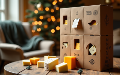 Calendrier de l'avent fromage La Boit'Apéro : idée cadeau gourmande