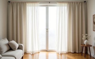 Quels rideaux choisir pour agrandir visuellement une fenêtre