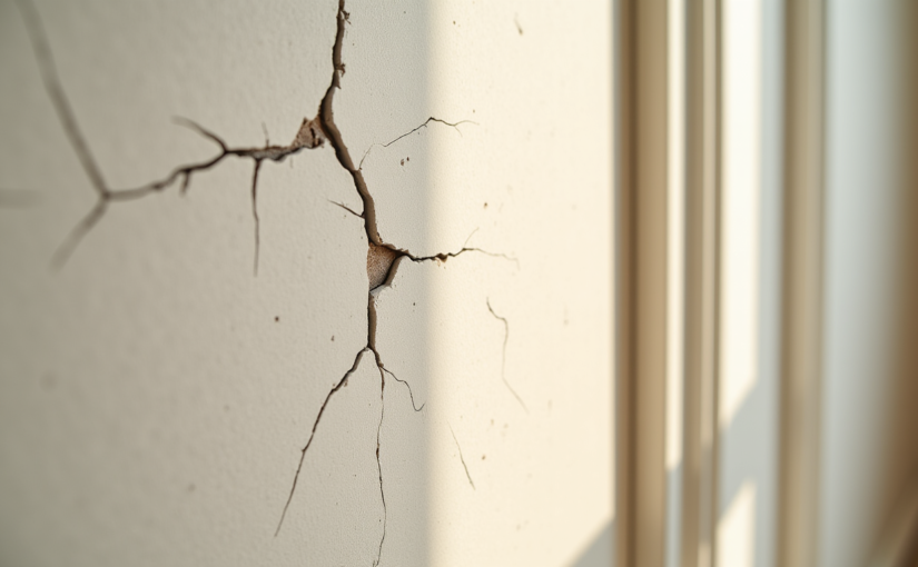 Fissures sur les murs : lesquelles doivent vous alerter